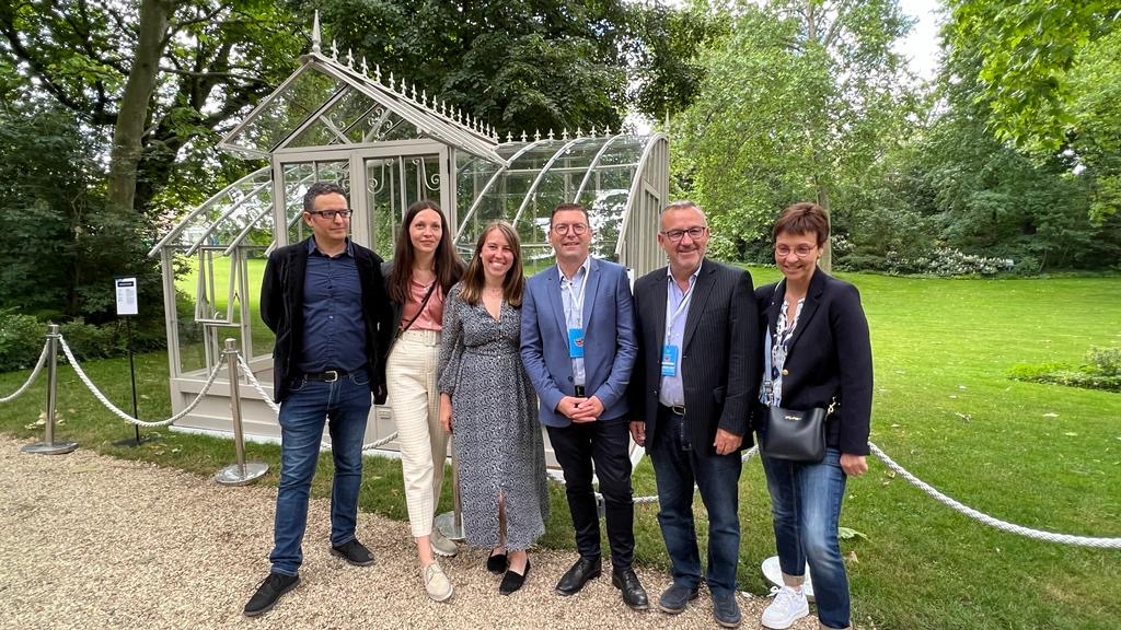 The Doviris / LAMS delegation at the Élysée Palace